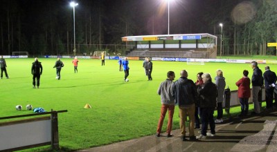 Eindelijk de 1e training